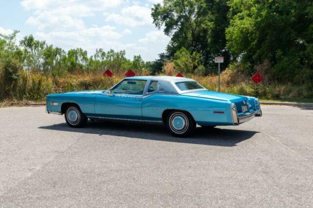 1977 cadillac eldorado 2 door blue