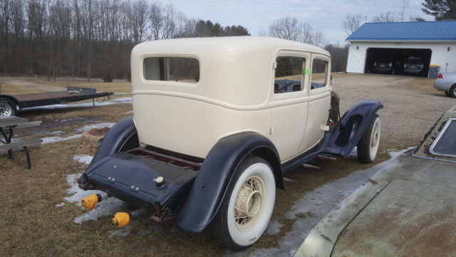 1932 buick model 90 club sedan half restored easy to finish