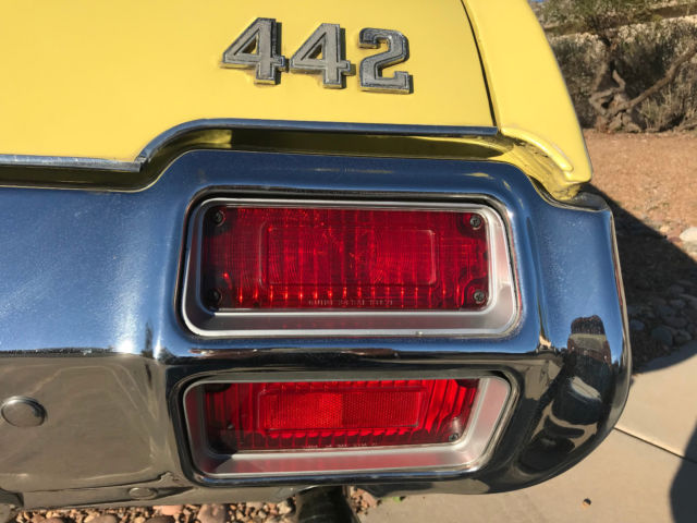 1971 olds 442 matching #'s 455 w/ w25 ramair hood