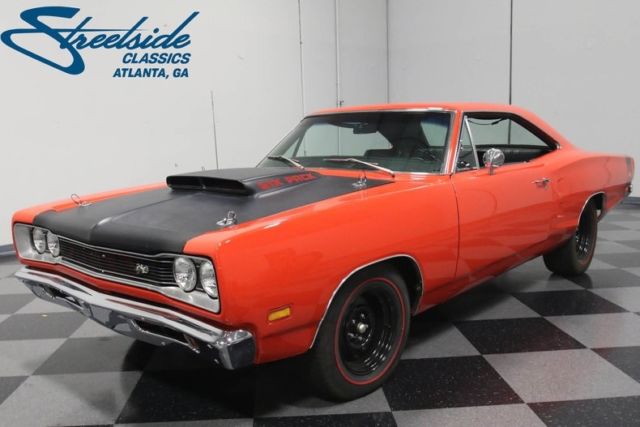 1969 dodge coronet a12 super bee 55962 miles orange hardtop 440 six pack v8 auto