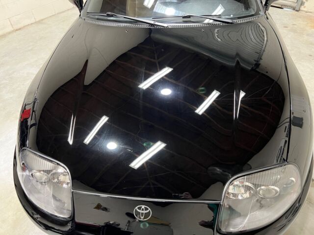 1994 toyota supra hatchback black rwd manual