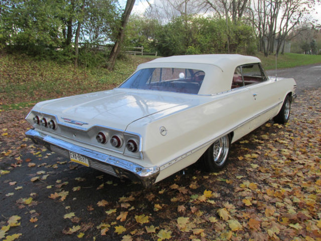 1963 chevrolet impala convertible 283