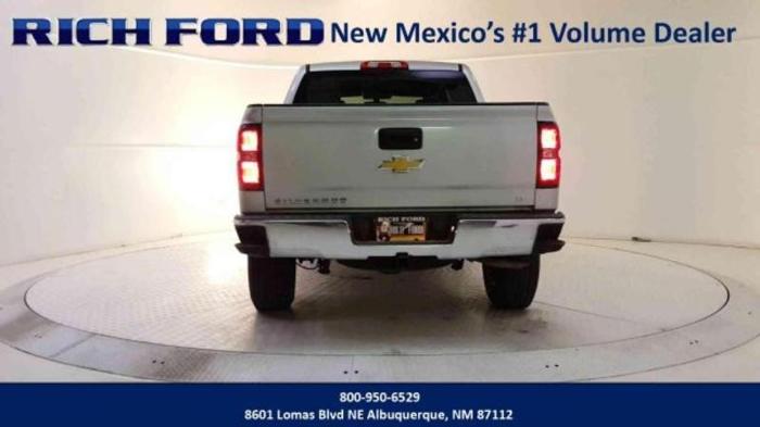 2016 chevrolet silverado 1500 lt 4x4 lt 4dr crew cab 5.8 ft. sb for sale in albuquerque, new mexico