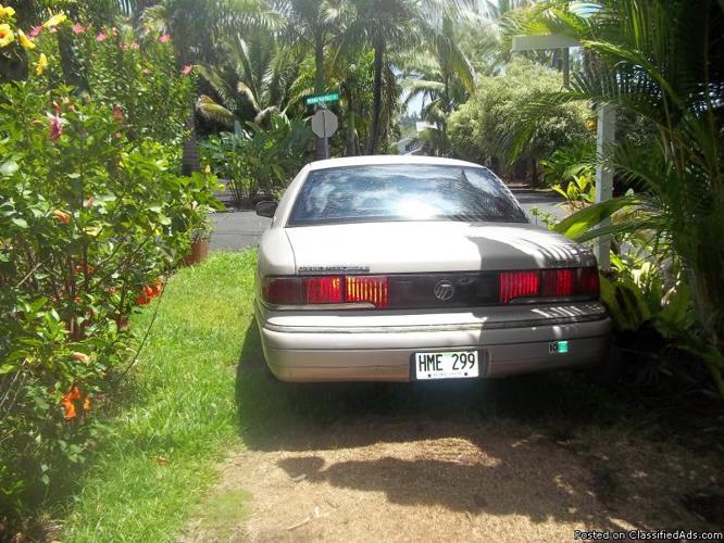 1994 mercury marquis 4 door sedan 4.6 l v-8 for sale in pahoa, hawaii