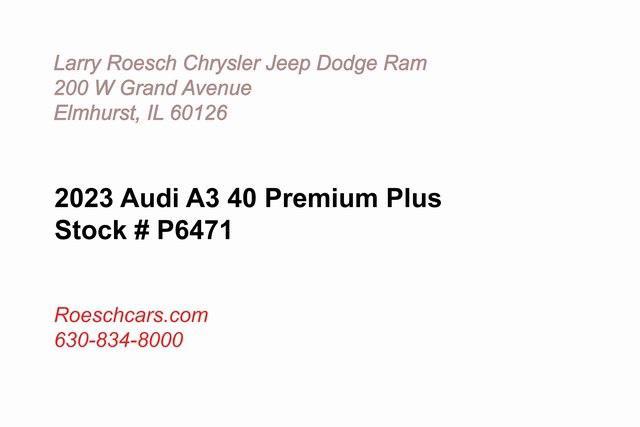 2023 audi a3 premium