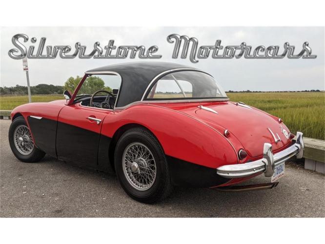 1957 austin-healey 100-6 in north andover, massachusetts