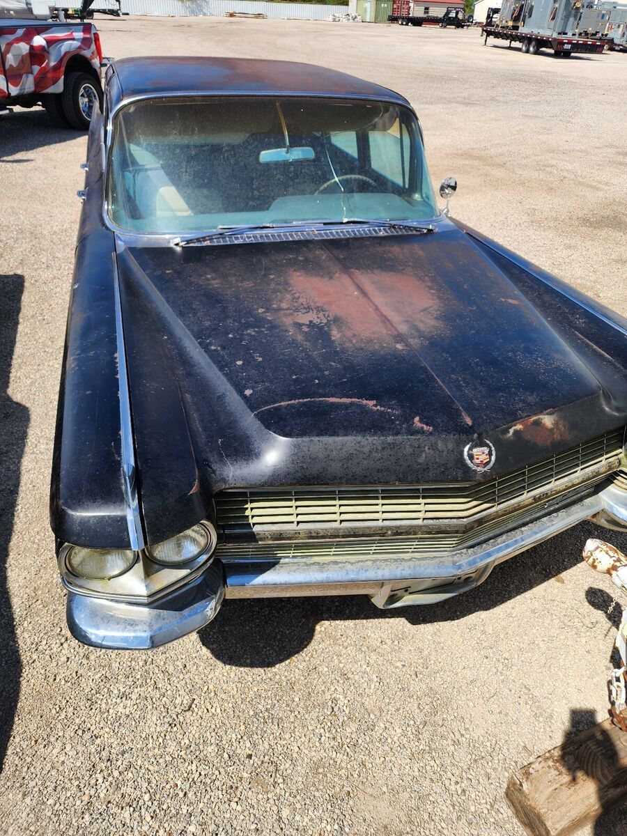 1964 cadillac series 75 sedan black series 75