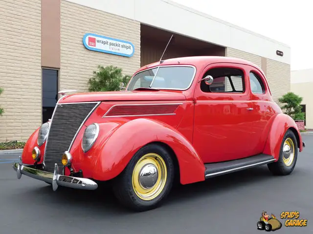 1937 ford club coupe "all henry steel" flathead v8 juice brakes disc front