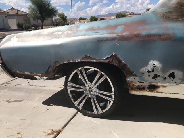 1971 chevy el camino rebuilt