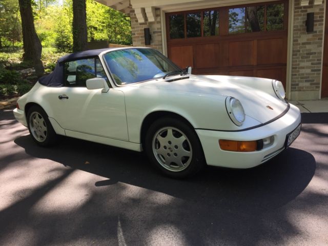 1991 porsche 911 carrera 4 cabriolet