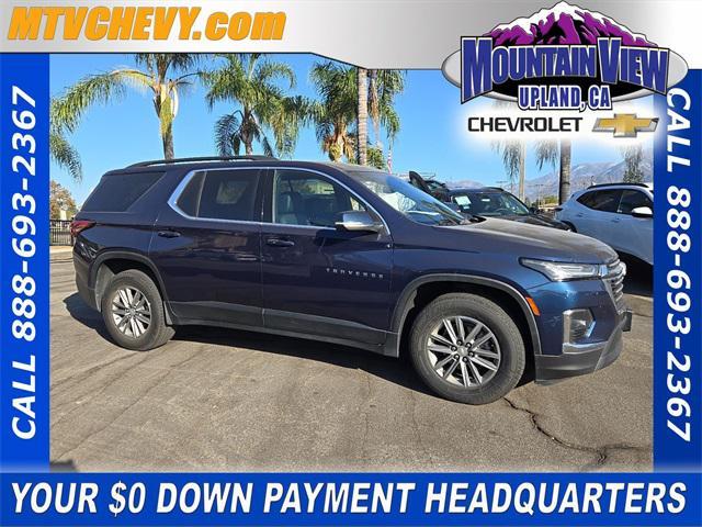 2022 chevrolet traverse lt leather