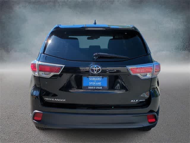 2016 toyota highlander xle