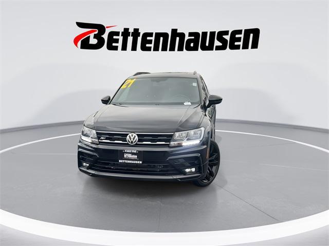 2021 volkswagen tiguan 2.0t se r-line black 4motion