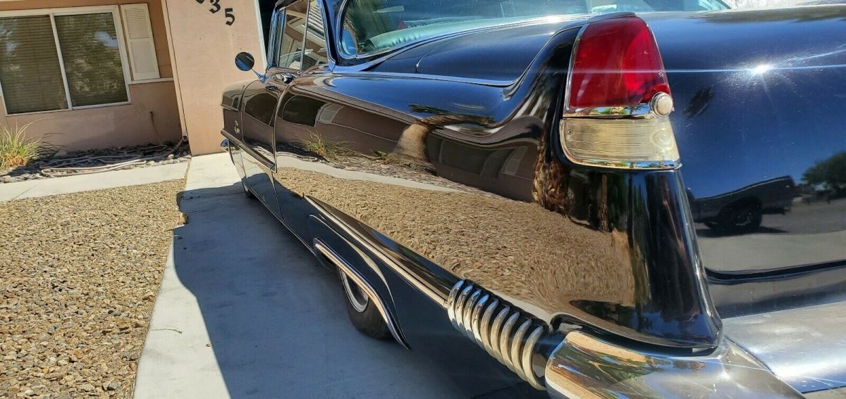 1956 cadillac deville coupe sedan black rwd automatic coupe deville