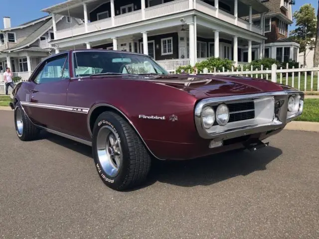1967 pontiac firebird 326 h.o. v8 4/speed build sheet protecto pl