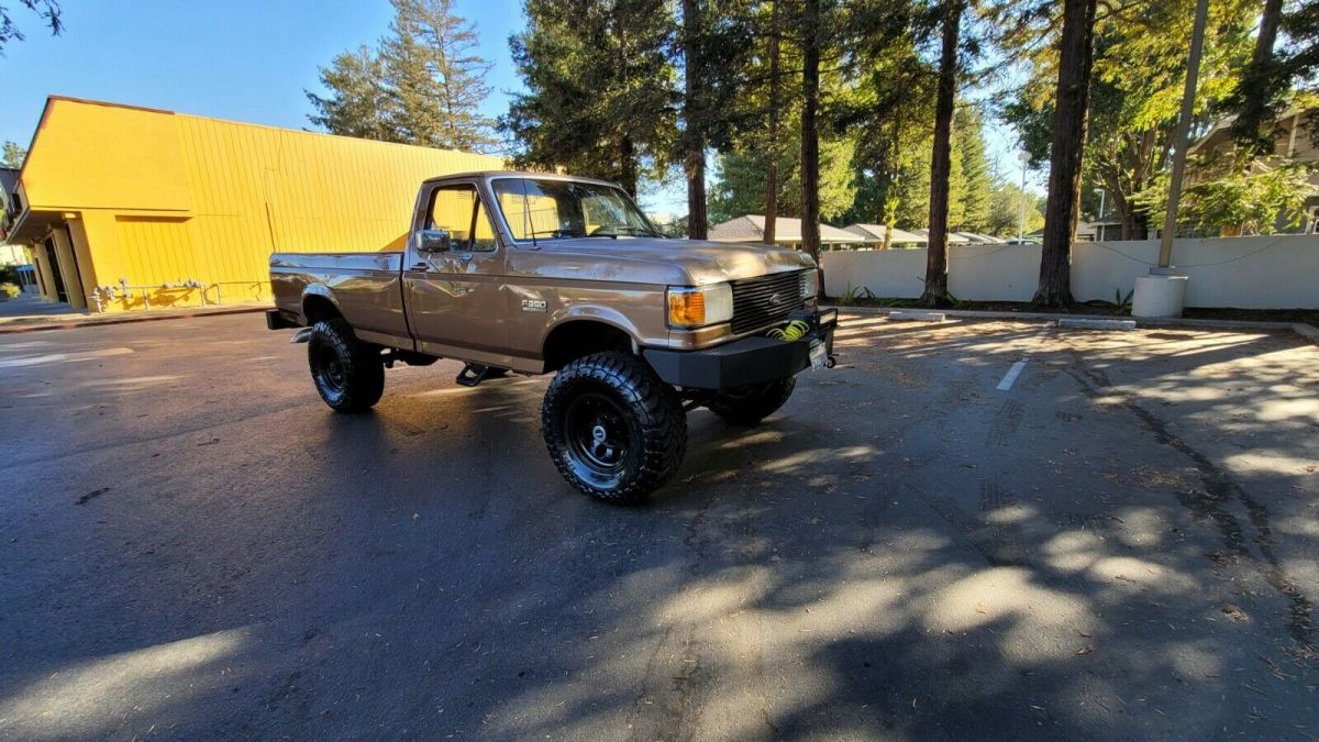 1988 ford f-350 hd 4wd 7.3l ats turbo diesel long bed 4x4 super heavy duty obs