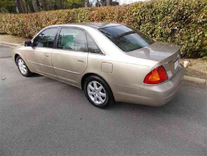 2001 toyota avalon xls w/bucket seats in richmond, va