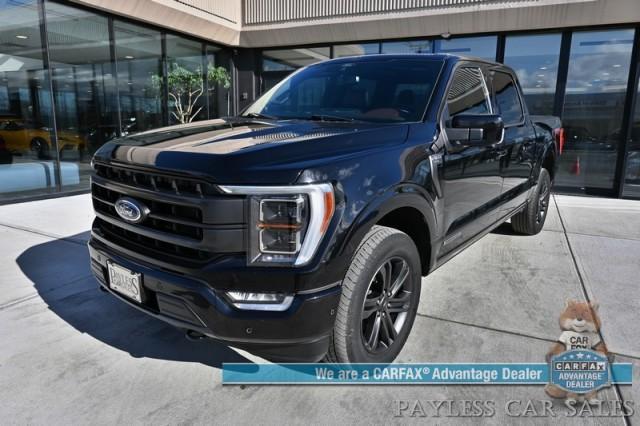 2021 ford f-150 lariat/4x4/super crew/hybrid/fx4/autostart/heated&