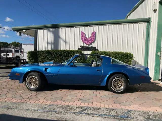1978 pontiac firebird trans am blue martinique survivor 53k miles