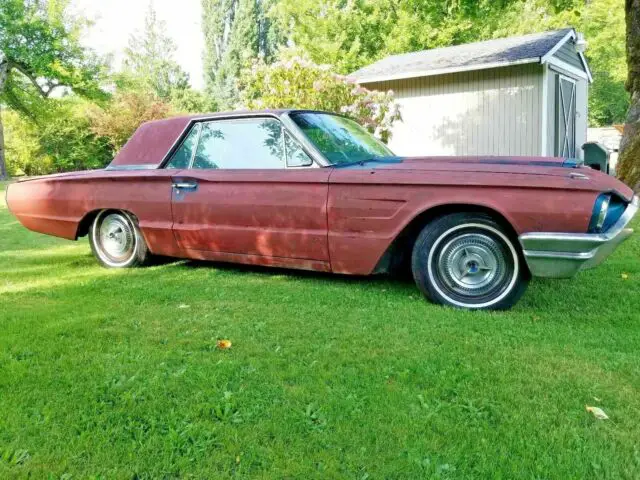 frank sinatra t-bird hollywood star car runs needs restoration barn find no rsv!