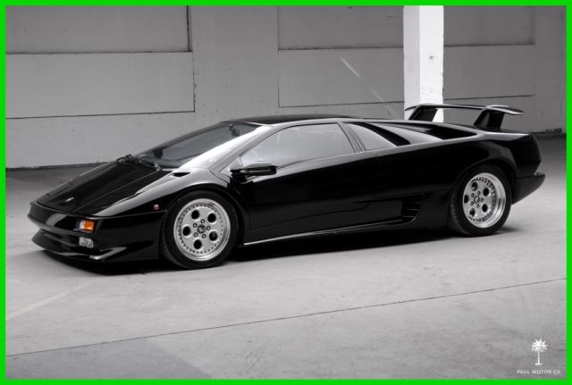 1991 lamborghini diablo 7,554 miles 49th diablo built all original 3 owners