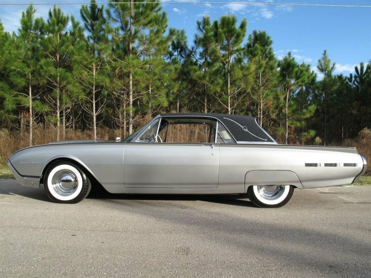 ford thunderbird silver with 45,818 miles, for sale!
