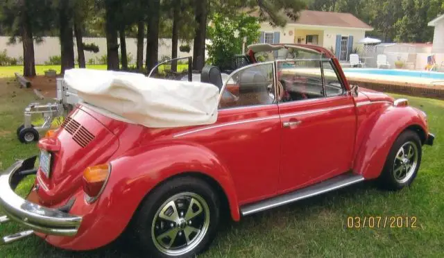 1974 vw super beetle convertible
