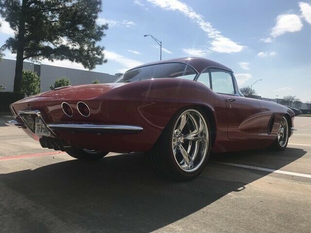 one of a kind 1962 corvette resto mod