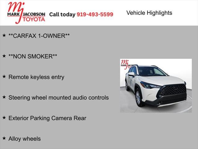 2023 toyota corolla cross le