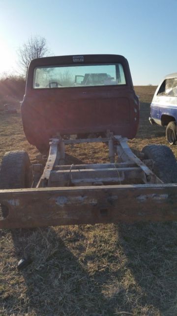 1972 chevy k20 3/4 ton 4x4 pickup project 67-72 k10 k20 c10 cheyenne custom cst