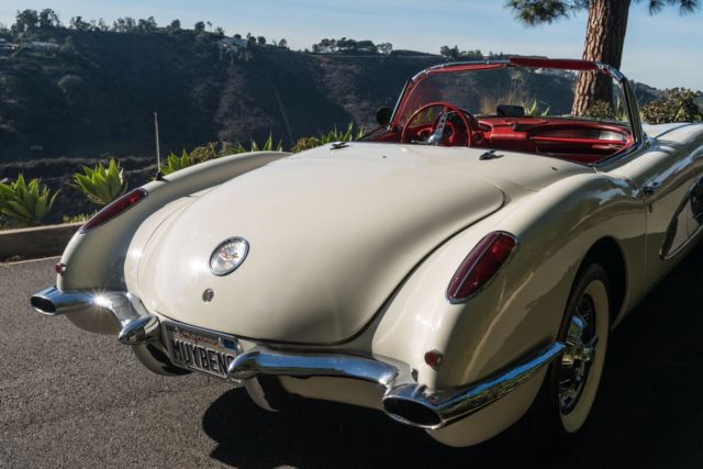 1960 chevrolet corvette convertible, matching numbers, turn-key, c1 c2 58 59 60