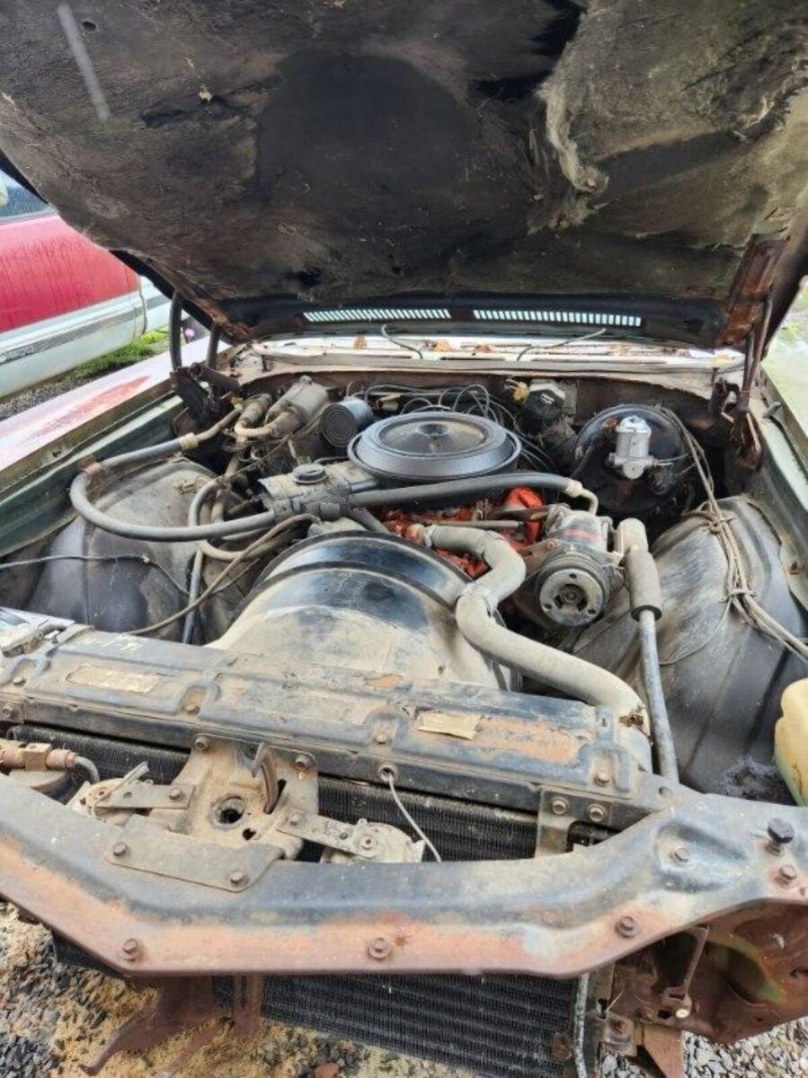 350 factory engine and transmission, coupe, surface rust - no body issues