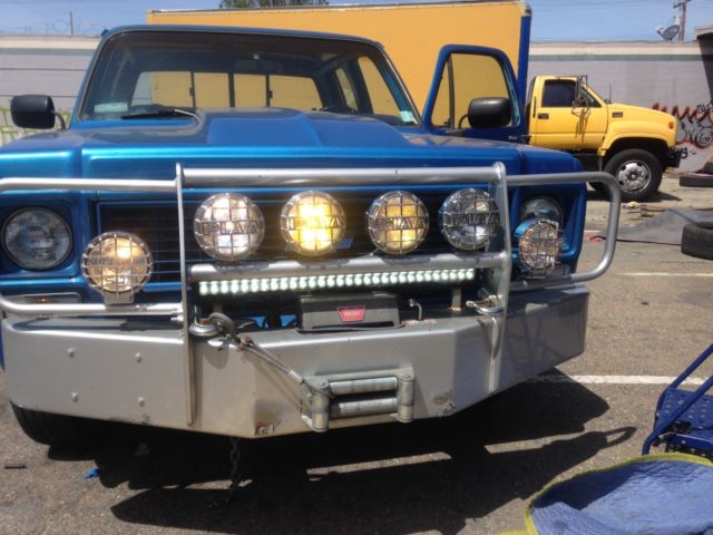 1974 chevy gmc c-20 dually custom crew cab 3+3 pickup truck 454 big block nr