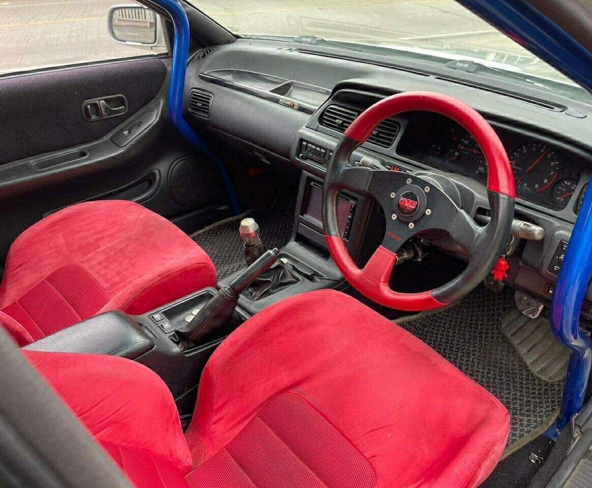 1990 nissan cefiro sedan grey rwd manual