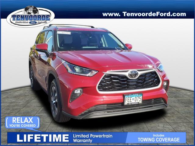 2021 toyota highlander xle