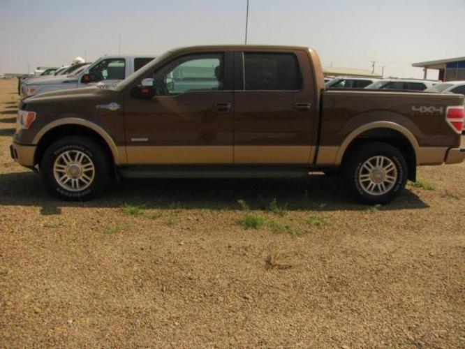 2012 ford f-150 king ranch 4x4 king ranch 4dr supercrew styleside 5.5 ft. sb for sale in glasgow, montana