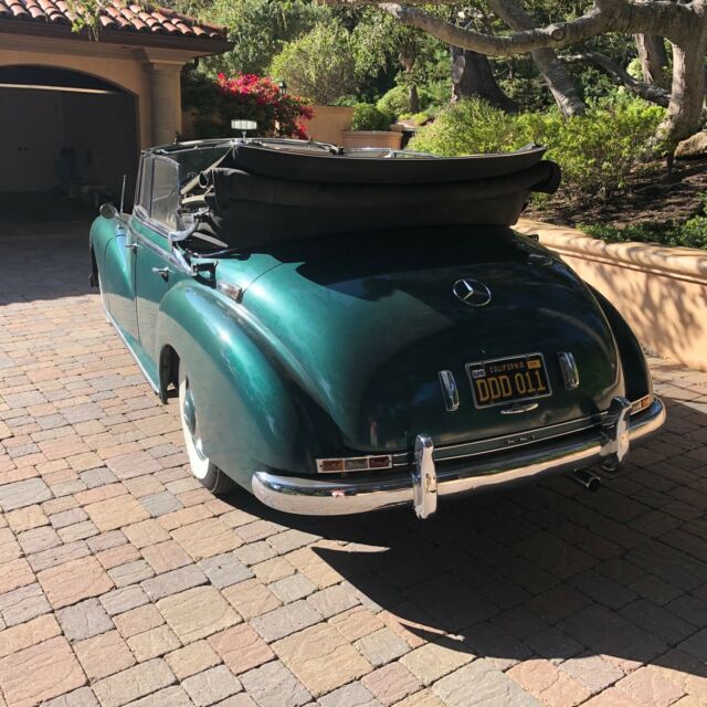 1953 mercedes benz 300d 4-door convertible adenauer