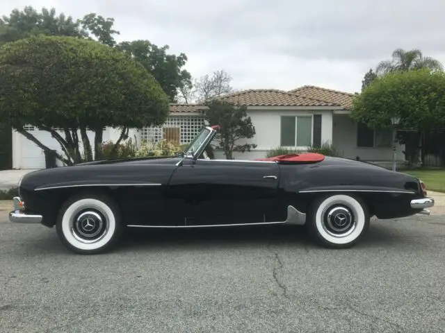 1963 mercedes 190sl original california car never any rust....!