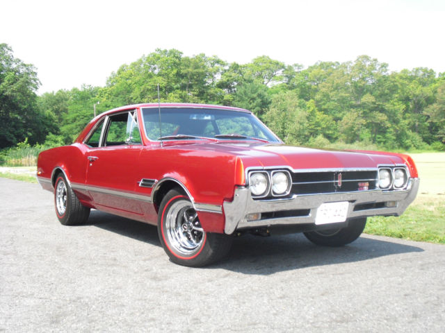 1966 olds 442 tri-carb (l-69) 4-speed post coupe