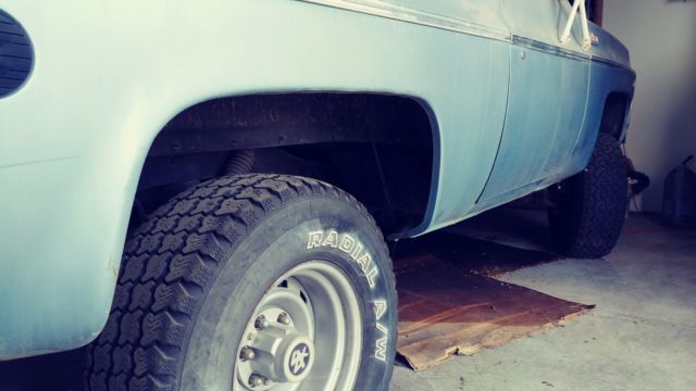 1973 gmc jimmy 4x4 survivor