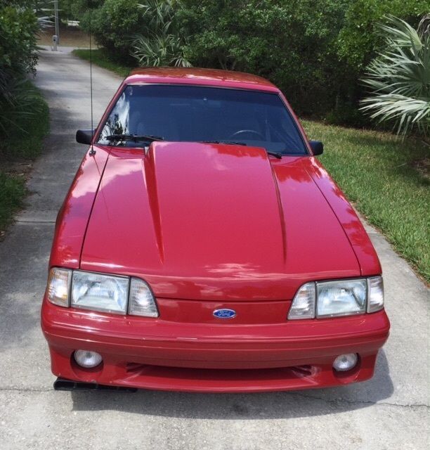 1989 ford mustang gt 5.0l fox body w/ 23,300 miles..... supercharged !!