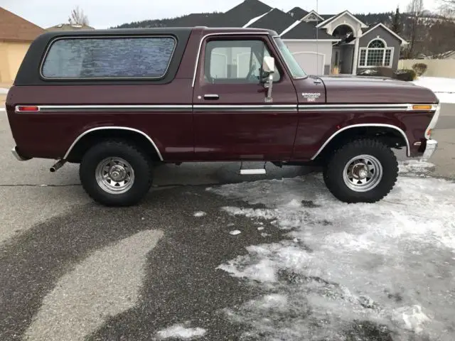1979 ford bronco ranger xlt nice shape must see 4x4 351 no reserve no rust