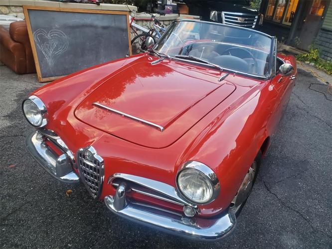 1965 alfa romeo 1600 in los angeles, california