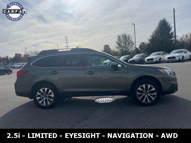 2017 subaru outback 2.5i limited