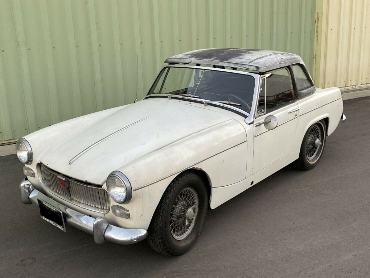 1967 mg midget mkiii, 1275, barn find, 1 owner, 71k, california car, no reserve!