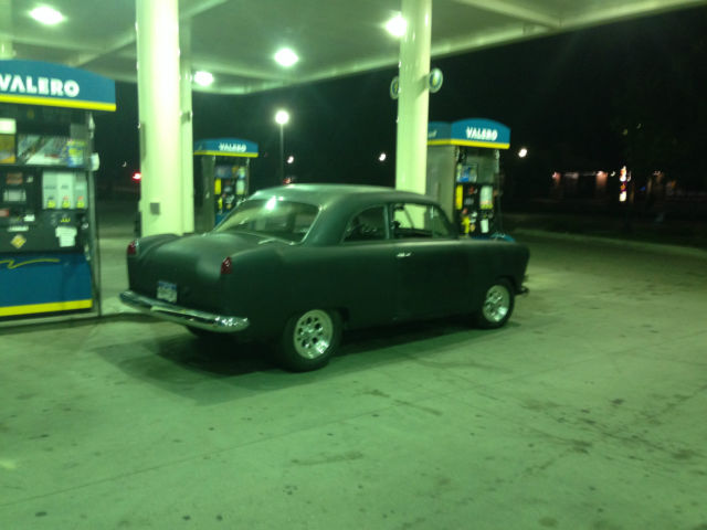 1952 willys aero chevy powered ford rear