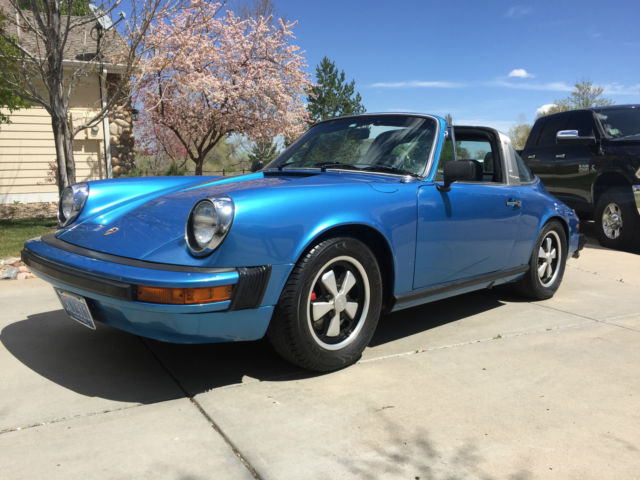 1976 porsche 911 s targa, must see! all records, books, no reserve! will sell!!