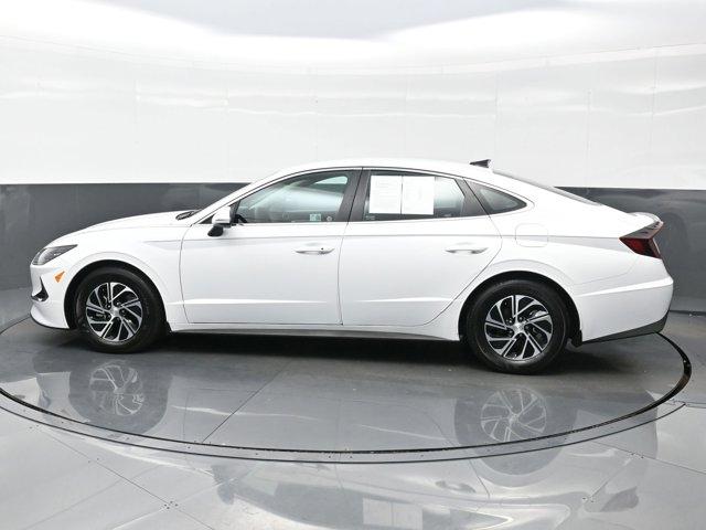 2023 hyundai sonata hybrid blue