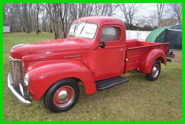 1949 international pickup truck rebuilt 214 green diamond flat 6 4-speed 2wd