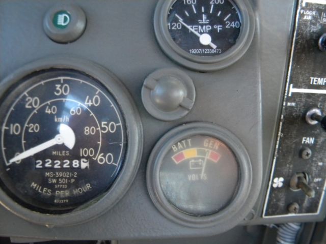 1990 military humvee m988 hmmwv with a/c baja rack custom hummer